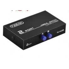 豐杰英創(chuàng)（FJGEAR）usb切換共享器二進(jìn)一出打印機共享器2口轉(zhuǎn)換器分線器 2口